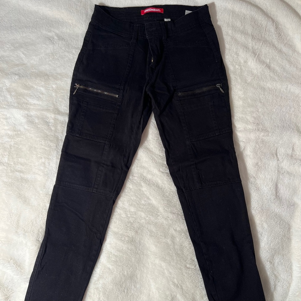 Union Bay 'Blaire Utility Zip Skinny Pant'